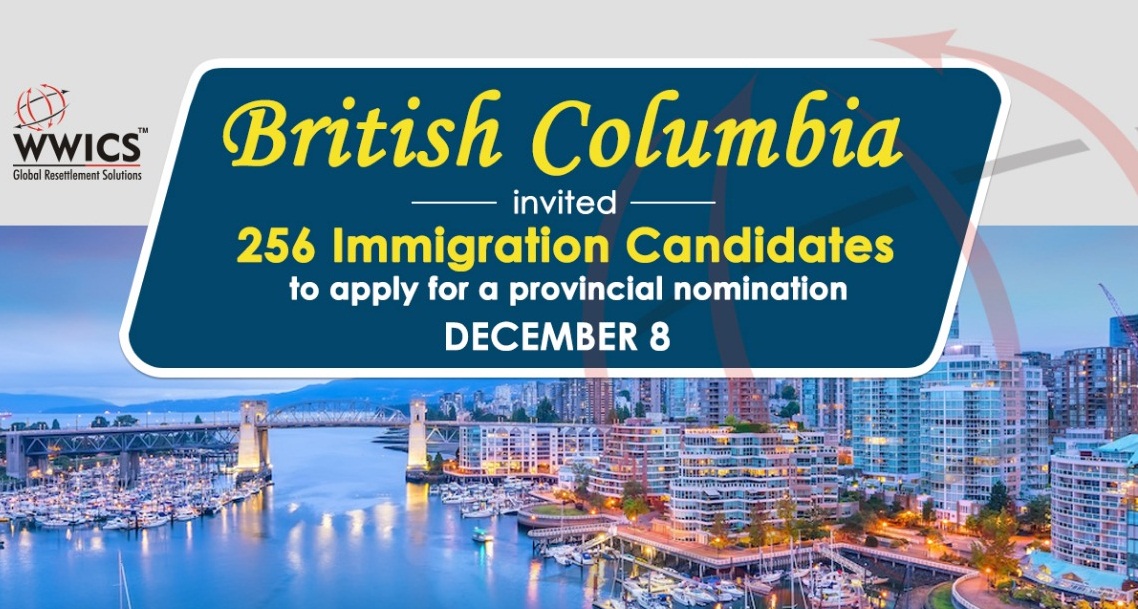 British Columbia PNP draw apply for a provincial nomination program